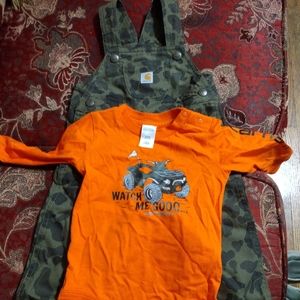 Carhartt outfit size 12 months
